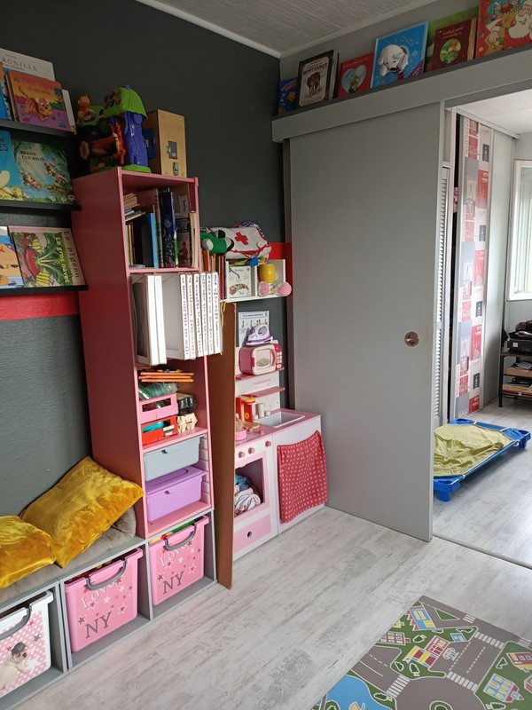 réaménagement salle de jeux 3